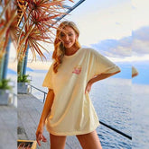 Women's Oat Tunic Length Tee - 19bay